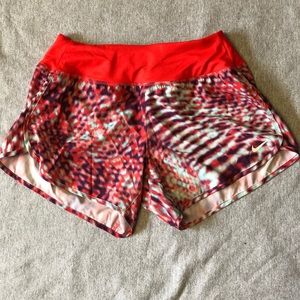 Nike women’s colorful running shorts